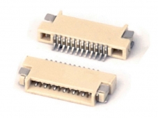 FFC/FPC Connectors, pitch 1.0MM, double contact point, H=1.5mm