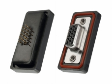 Waterproof D-SUB Connector female db 15 pin connector