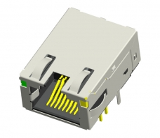 Low Profile RJ45 Magjack Connector Gigabit Magnetic Jack