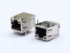 Single Port RJ45 Surface Mount 10/100 Base-T  with LEDs