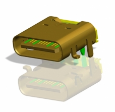 USB4.0 C STD CL1.75 H3.46 L=8.5 ，240watt