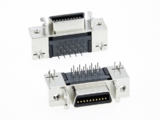 SCSI Connector 20Pin Right Angle Female Connector CN Type 