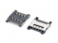 SIM card holder 8PIN uncover type